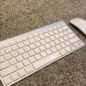 APPLE KEYBOARD AND MOUSE